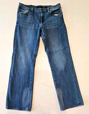 Lucky Brand Easy Rider Women’s Blue Medium Wash Straight Stretch Jeans 10/30